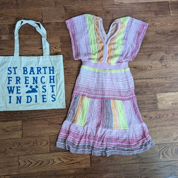 Cecilia Prado Other - NWT Cecilia Prado Hand Knit Summer Dress Beach Coverup Runway Show Size S